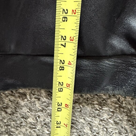 Vtg 90s Y2K Wilsons Pelle Studio Leather Thinsulate Lined Bomber Jacket Mens XLT - Picture 6 of 16